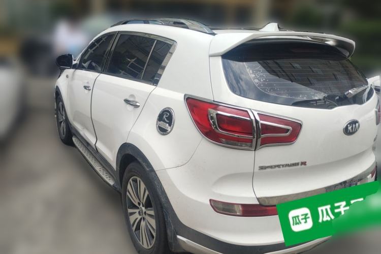 Used Kia Sportage R 2015 2.0L Automatic Two-Wheel Drive DLX Model Rear Left 45 Deg
