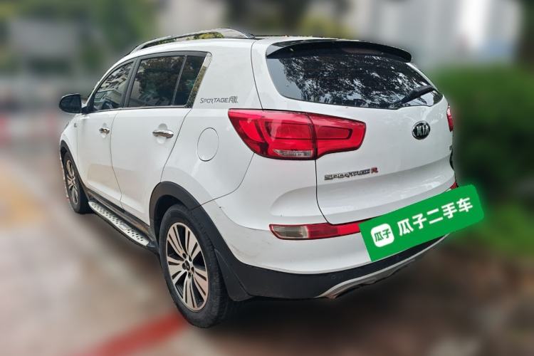Used Kia Sportage R 2015 2.0L Automatic Two-Wheel Drive DLX Model Rear Left 45 Deg