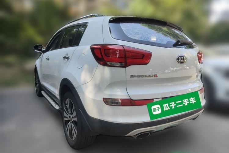 Used Kia Sportage R 2015 2.0L Automatic Two-Wheel Drive DLX Model Rear Left 45 Deg