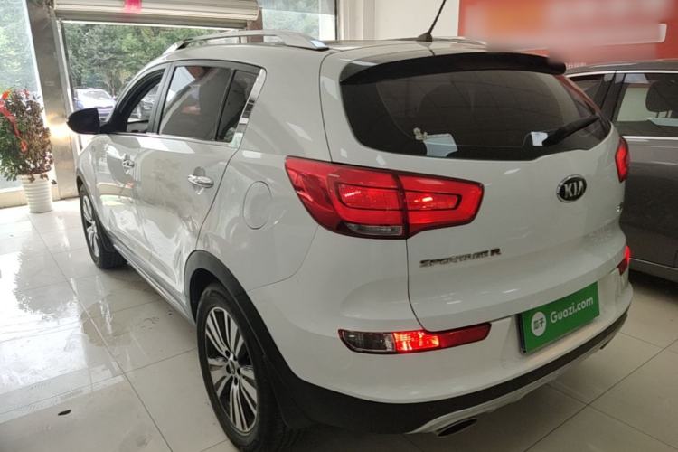 Used Kia Sportage R 2015 2.0L Automatic Two-Wheel Drive DLX Model Rear Left 45 Deg