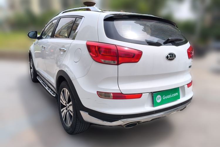 Used Kia Sportage R 2015 2.0L Automatic Two-Wheel Drive DLX Model Rear Left 45 Deg