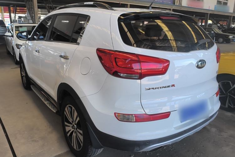 Used Kia Sportage R 2015 2.0L Automatic Two-Wheel Drive DLX Model Rear Left 45 Deg