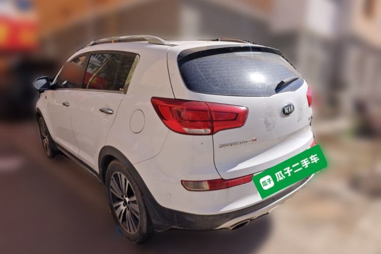 Used Kia Sportage R 2015 2.0L Automatic Two-Wheel Drive DLX Model Rear Left 45 Deg
