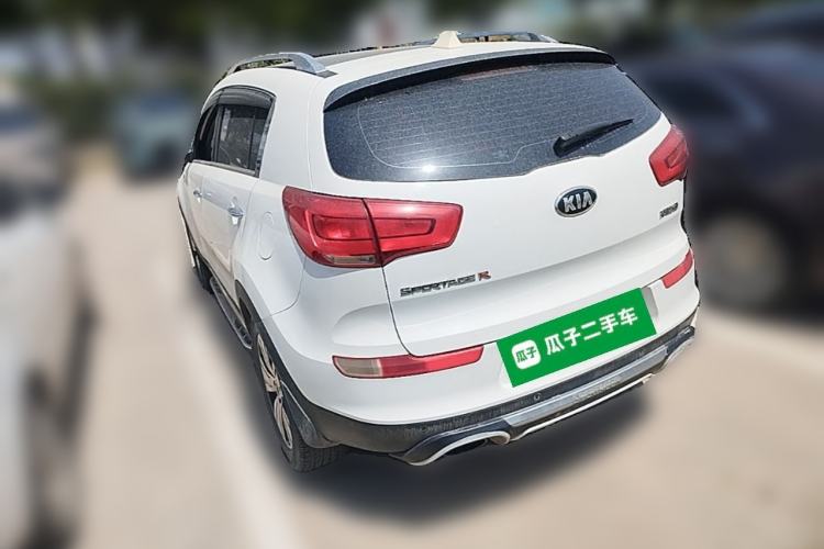 Used Kia Sportage R 2015 2.0L Automatic Two-Wheel Drive DLX Model Rear Left 45 Deg