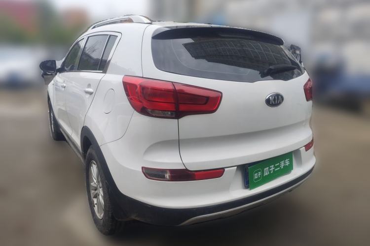 Used Kia Sportage R 2015 2.0L Manual Two-Wheel Drive GL Model Rear Left 45 Deg