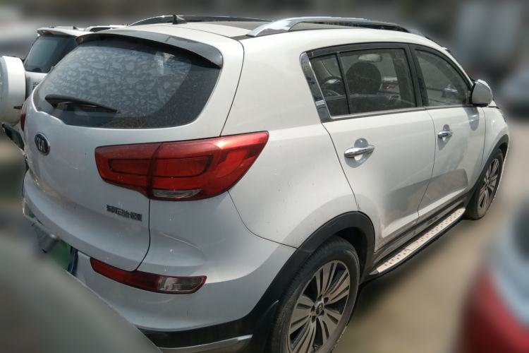 Used Kia Sportage R 2015 2.0L Automatic Two-Wheel Drive DLX Model Rear Right 45 Deg