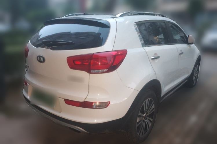 Used Kia Sportage R 2015 2.0L Automatic Two-Wheel Drive DLX Model Rear Right 45 Deg