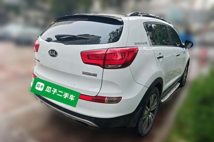 Used Kia Sportage R 2015 2.0L Automatic Two-Wheel Drive DLX Model Rear Right 45 Deg