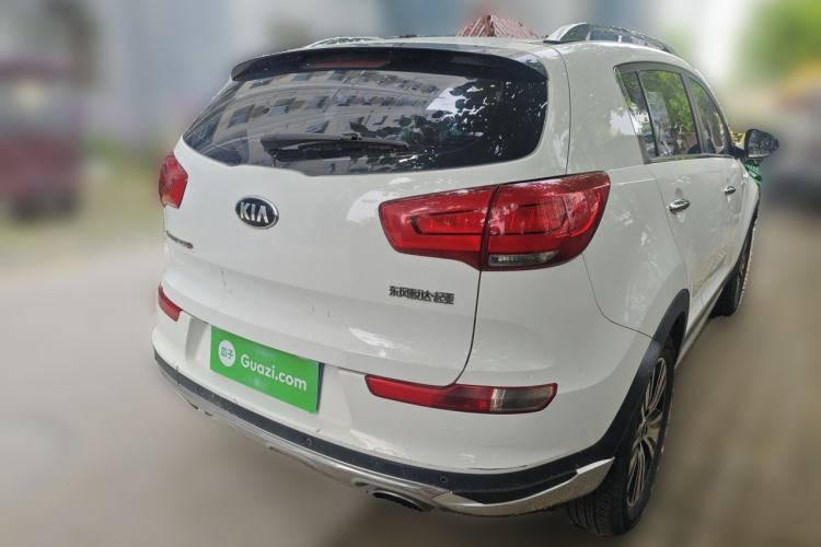Used Kia Sportage R 2015 2.0L Automatic Two-Wheel Drive DLX Model Rear Right 45 Deg