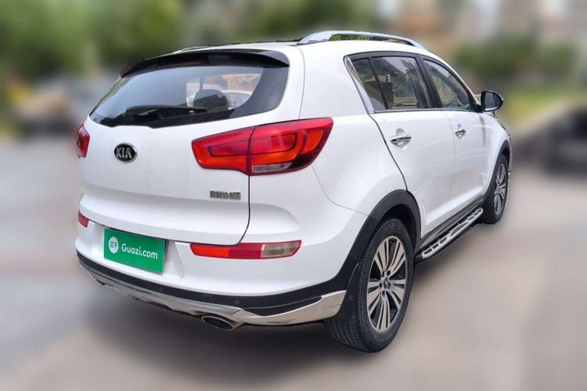 Used Kia Sportage R 2015 2.0L Automatic Two-Wheel Drive DLX Model Rear Right 45 Deg