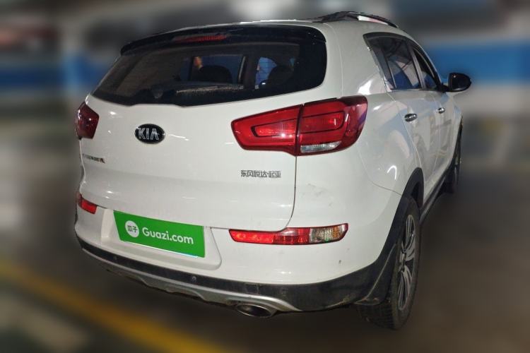 Used Kia Sportage R 2015 2.0L Automatic Two-Wheel Drive DLX Model Rear Right 45 Deg