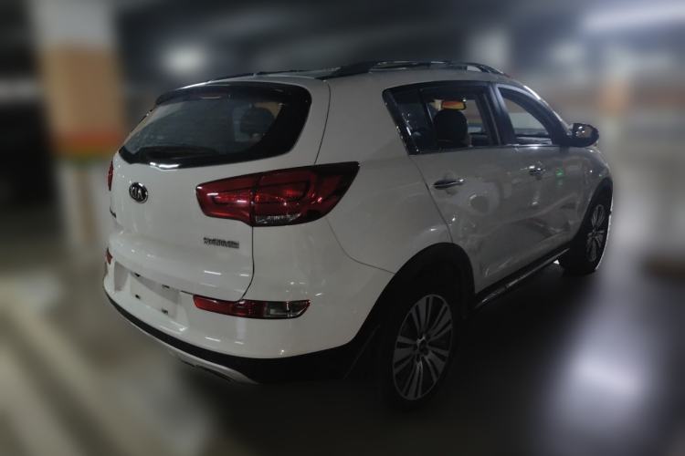 Used Kia Sportage R 2015 2.0L Automatic Two-Wheel Drive DLX Model Rear Right 45 Deg