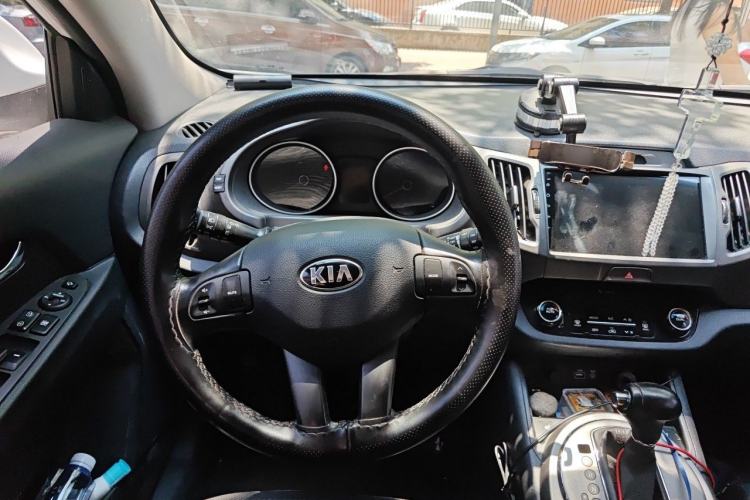 Used Kia Sportage R 2015 2.0L Automatic Two-Wheel Drive DLX Model Steering Wheel