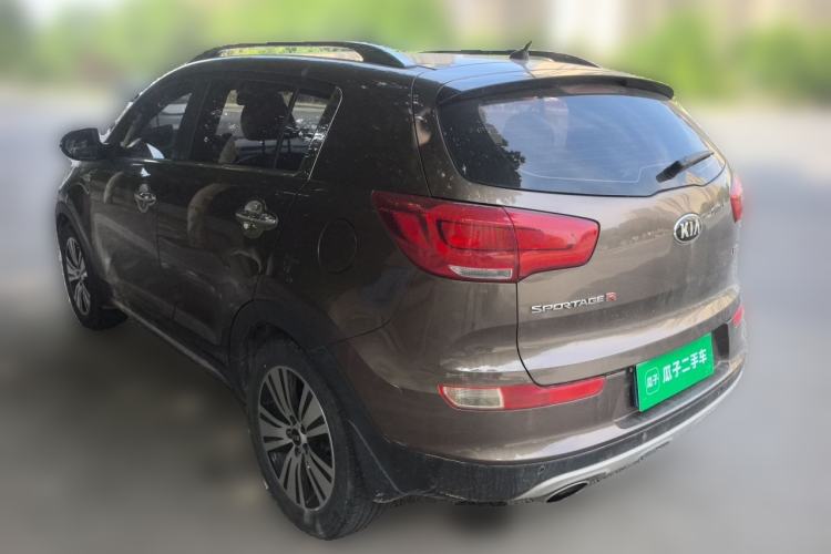 Used Kia Sportage R 2015 2.0L Automatic Two-Wheel Drive DLX Model Rear Left 45 Deg