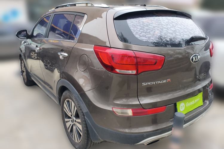 Used Kia Sportage R 2015 2.0L Automatic Two-Wheel Drive DLX Model Rear Left 45 Deg