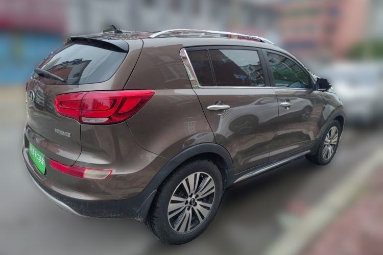 Used Kia Sportage R 2015 2.0L Automatic Two-Wheel Drive DLX Model Rear Right 45 Deg
