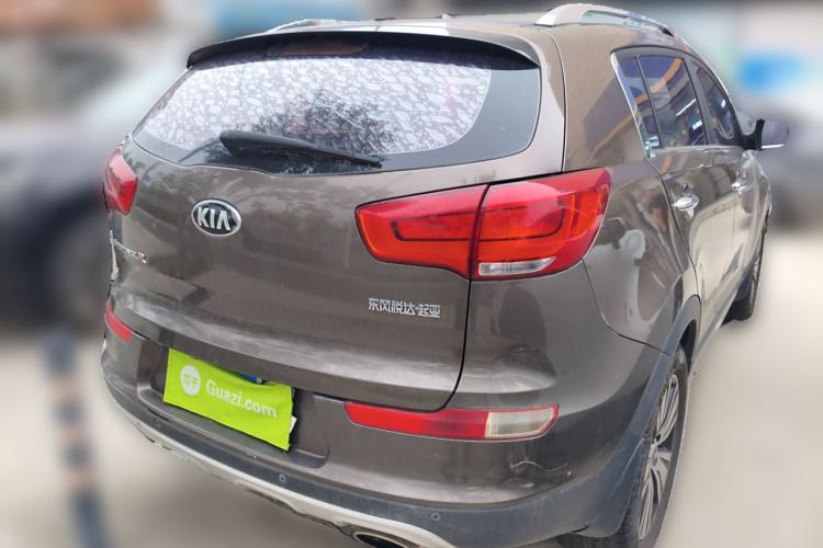 Used Kia Sportage R 2015 2.0L Automatic Two-Wheel Drive DLX Model Rear Right 45 Deg