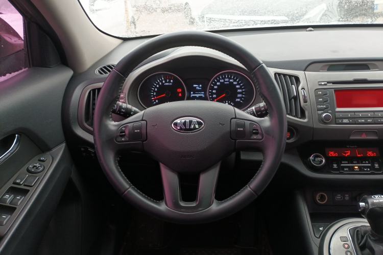 Used Kia Sportage R 2015 2.0L Automatic Two-Wheel Drive DLX Model Steering Wheel