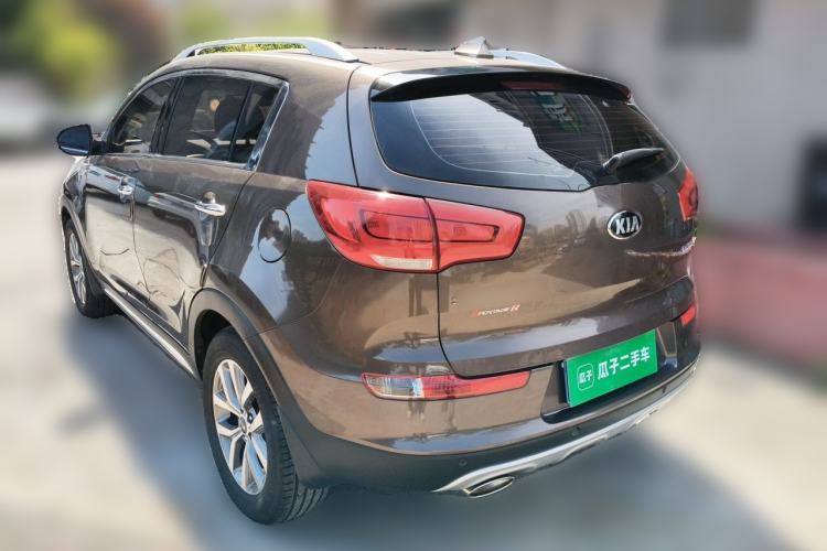 Used Kia Sportage R 2016 2.0L Automatic Two-Wheel Drive GLS Trim Rear Left 45 Deg
