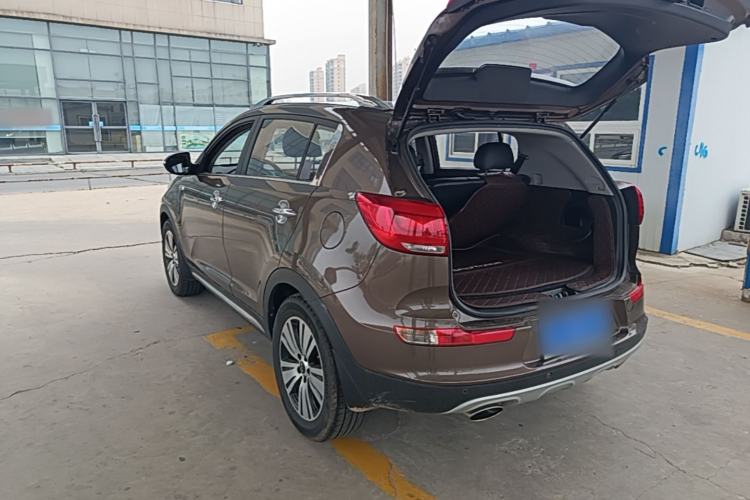 Used Kia Sportage R 2016 2.0L Automatic Two-Wheel Drive DLX Rear Left 45 Deg