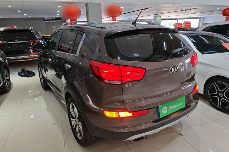 Used Kia Sportage R 2016 2.0L Automatic Two-Wheel Drive DLX Rear Left 45 Deg