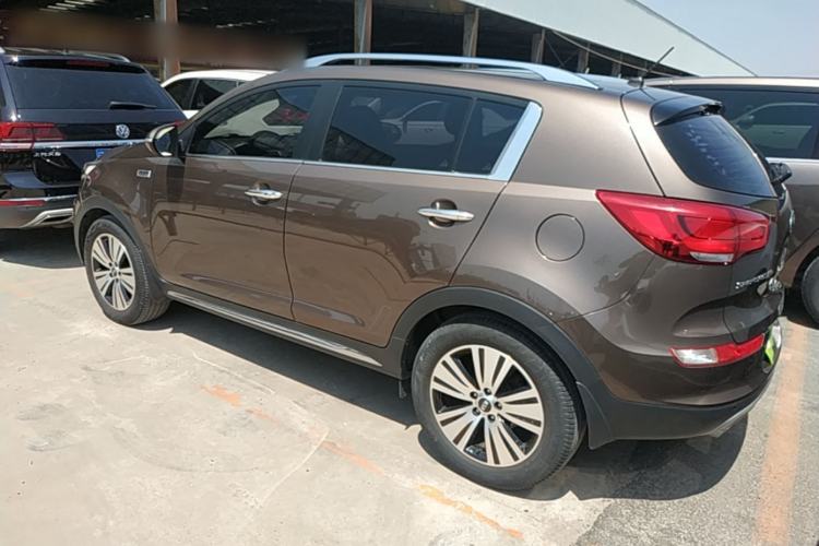 Used Kia Sportage R 2016 2.0L Automatic Two-Wheel Drive DLX Rear Left 45 Deg