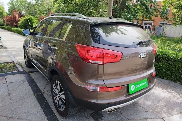 Used Kia Sportage R 2016 2.0L Automatic Two-Wheel Drive DLX Rear Left 45 Deg