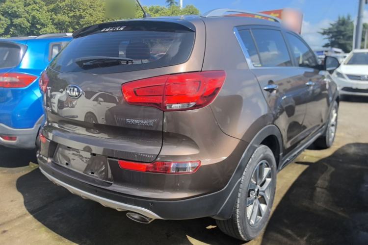 Used Kia Sportage R 2016 2.0L Automatic Two-Wheel Drive GLS Trim Rear Right 45 Deg