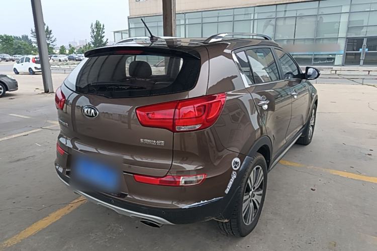 Used Kia Sportage R 2016 2.0L Automatic Two-Wheel Drive DLX Rear Right 45 Deg
