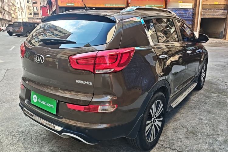 Used Kia Sportage R 2016 2.0L Automatic Two-Wheel Drive DLX Rear Right 45 Deg