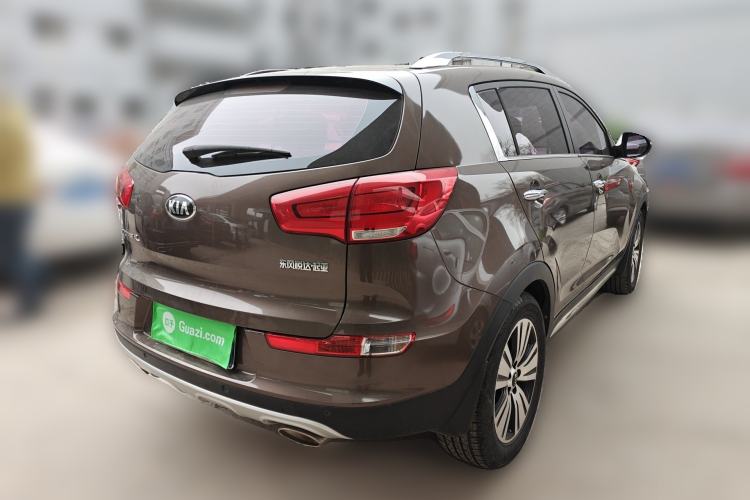Used Kia Sportage R 2016 2.0L Automatic Two-Wheel Drive DLX Rear Right 45 Deg