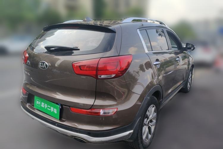 Used Kia Sportage R 2016 2.0L Automatic Two-Wheel Drive GLS Trim Rear Right 45 Deg