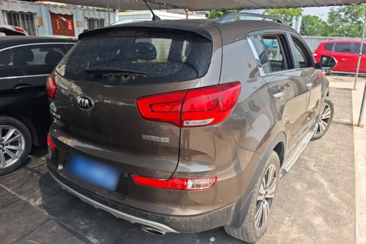 Used Kia Sportage R 2016 2.0L Automatic Two-Wheel Drive DLX Rear Right 45 Deg
