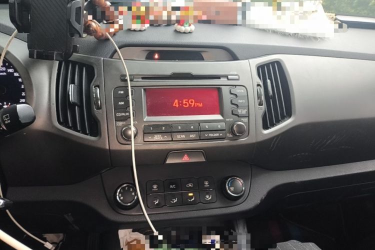 Used Kia Sportage R 2016 2.0L Automatic Two-Wheel Drive GL Audio And AC Panel