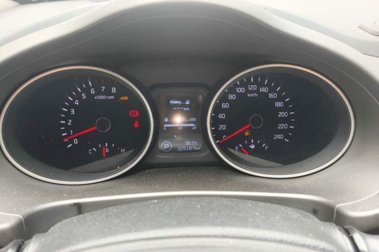 Used Kia Sportage R 2016 2.0L Automatic Two-Wheel Drive GL Instrument Cluster