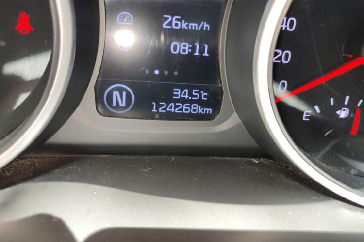 Used Kia Sportage R 2016 2.0L Automatic Two-Wheel Drive GLS Trim Odometer Close Up