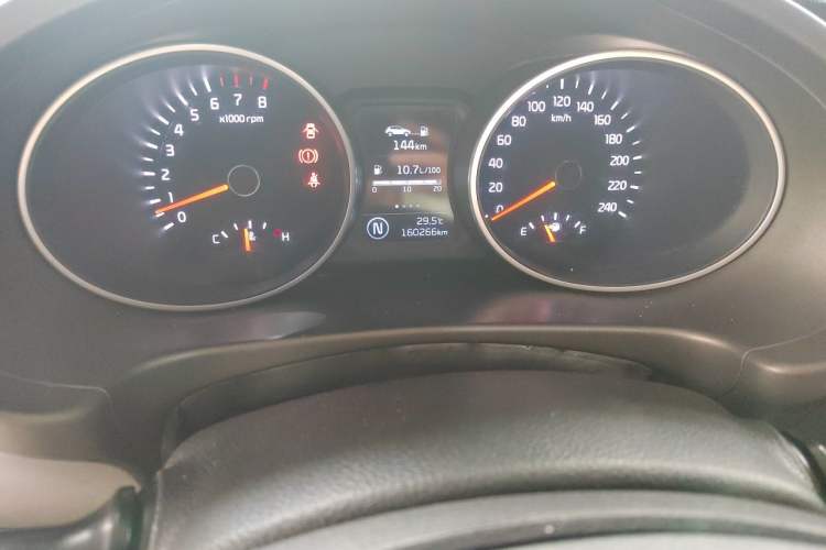 Used Kia Sportage R 2016 2.0L Automatic Two-Wheel Drive GL Odometer Close Up