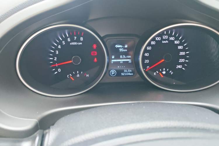 Used Kia Sportage R 2016 2.0L Automatic Two-Wheel Drive GL Odometer Close Up