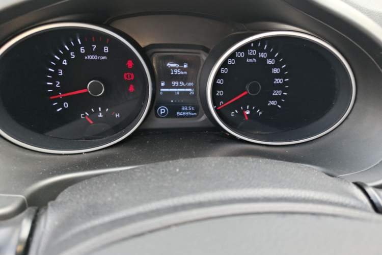 Used Kia Sportage R 2016 2.0L Automatic Two-Wheel Drive GL Odometer Close Up