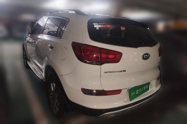 Used Kia Sportage R 2016 2.0L Automatic Two-Wheel Drive GLS Trim Rear Left 45 Deg