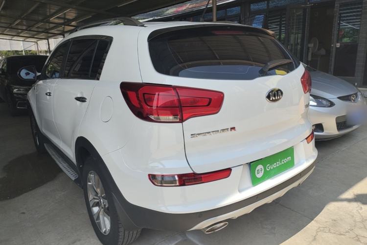 Used Kia Sportage R 2016 2.0L Automatic Two-Wheel Drive GLS Trim Rear Left 45 Deg