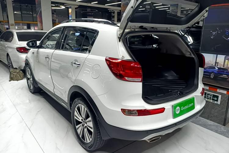 Used Kia Sportage R 2016 2.0L Automatic Two-Wheel Drive DLX Rear Left 45 Deg