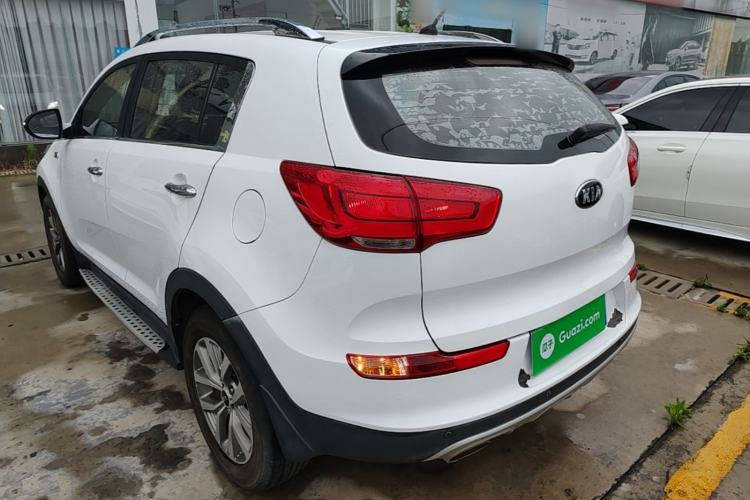 Used Kia Sportage R 2016 2.0L Automatic Two-Wheel Drive GLS Trim Rear Left 45 Deg