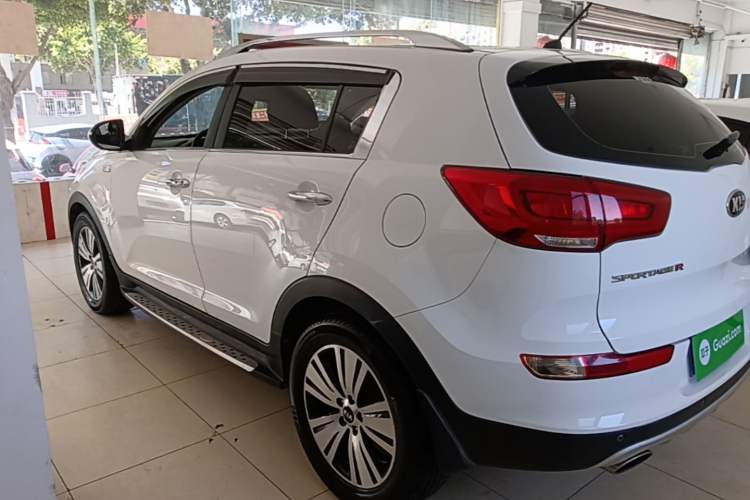 Used Kia Sportage R 2016 2.0L Automatic Two-Wheel Drive DLX Rear Left 45 Deg