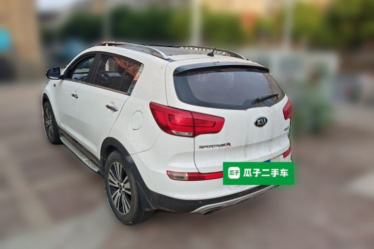 Used Kia Sportage R 2016 2.0L Automatic Two-Wheel Drive DLX Rear Left 45 Deg