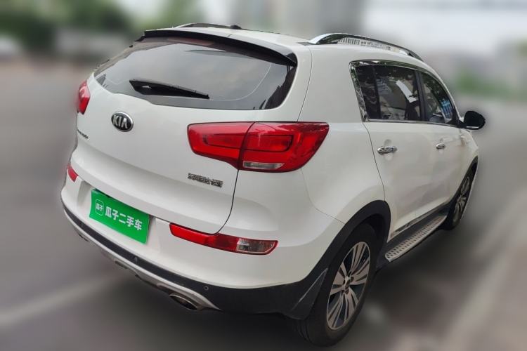 Used Kia Sportage R 2016 2.0L Automatic Two-Wheel Drive DLX Rear Right 45 Deg