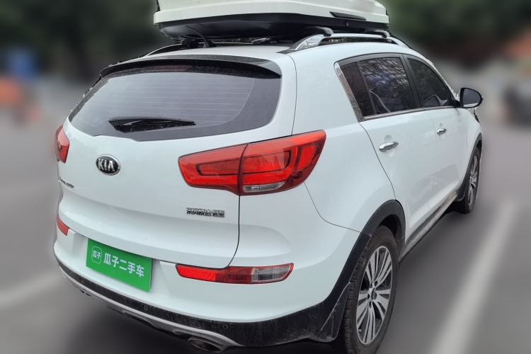Used Kia Sportage R 2016 2.0L Automatic Two-Wheel Drive DLX Rear Right 45 Deg