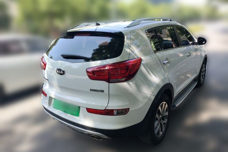 Used Kia Sportage R 2016 2.0L Automatic Two-Wheel Drive GLS Trim Rear Right 45 Deg