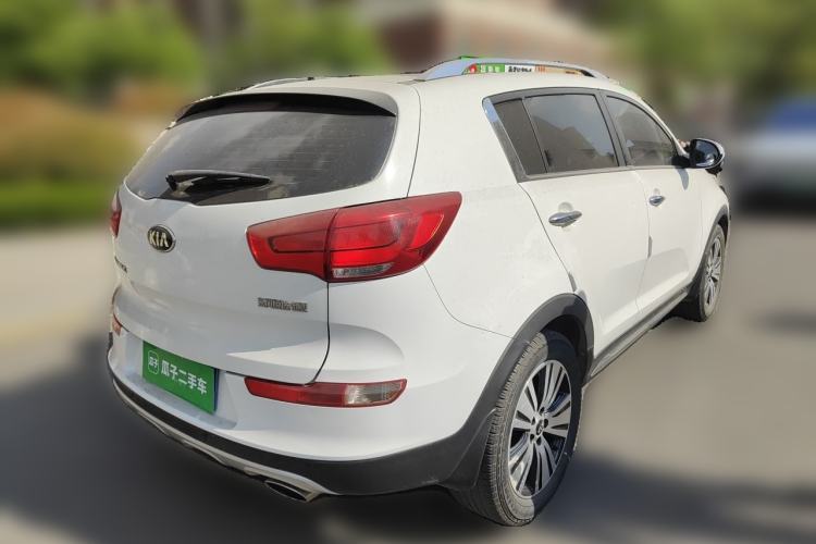 Used Kia Sportage R 2016 2.0L Automatic Two-Wheel Drive DLX Rear Right 45 Deg