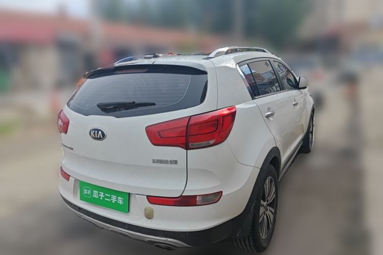 Used Kia Sportage R 2016 2.0L Automatic Two-Wheel Drive DLX Rear Right 45 Deg